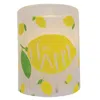 Homegifo *be Happy Lemon Timer Pillar 3" X 4"