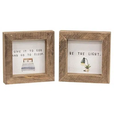Homegifo *be The Light Mini Frame 2 Asstd. In Multi