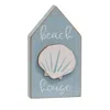 Homegifo Beach House Seashell Block Sitter