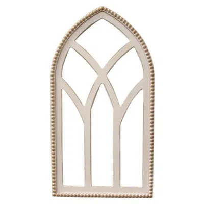 Homegifo Beaded Cathedral Window In Neutral