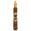 Homegifo Bee Kind Burnt Mustard Timer Taper 6"