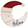 Homegifo Believe Santa Moon Wall Hanger