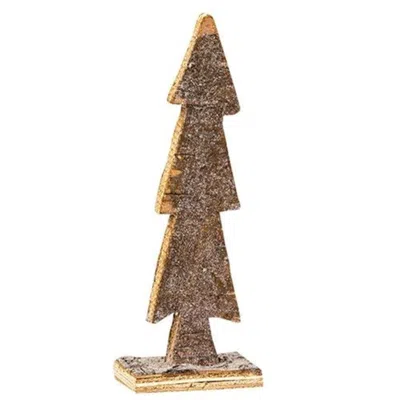 Homegifo Birch Bark Tree - 6"h In Brown