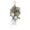 Homegifo Birch Tipped Cedar & Bells Teardrop