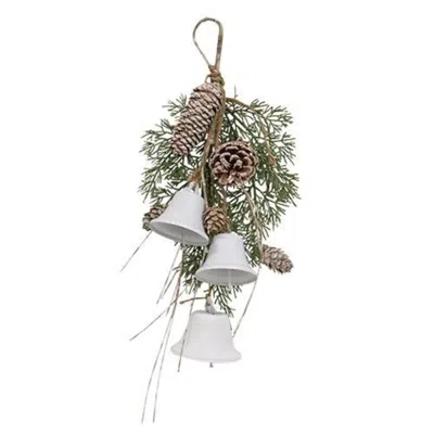 Homegifo Birch Tipped Cedar & Bells Teardrop In Multi