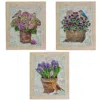 Homegifo Birds & Blooms Layered Canvas Print 3 Asstd.