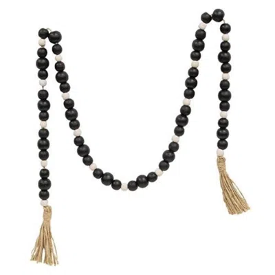 Homegifo Black & White Bead Garland