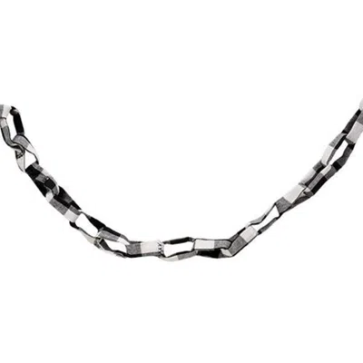Homegifo Black & White Buffalo Check Garland 7ft In Gray