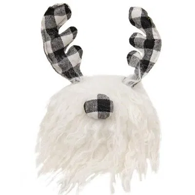Homegifo *black & White Buffalo Check Gnome Ball