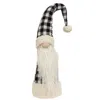 Homegifo *black & White Buffalo Check Gnome Tree Topper