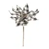 Homegifo *black & White Buffalo Check Poinsettia Pick