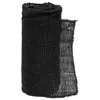 Homegifo Black Burlap Ribbon 6" X 5 Yards