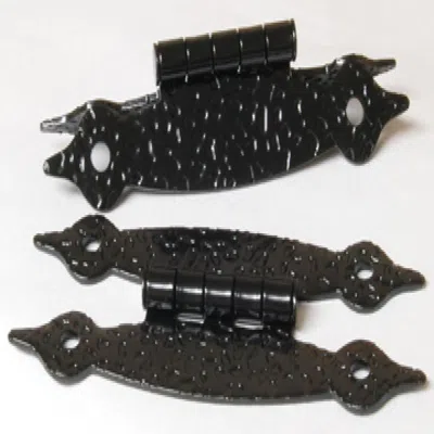 Homegifo Black Colonial Hinge- 3-1/2" X 1-9/16"- 2/pkg