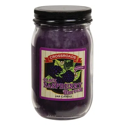 Homegifo Black Raspberry Harvest 12oz. Pint Jar Candle