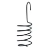 Homegifo Black Spiral Hanger 3.5"