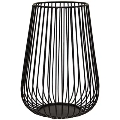 Homegifo Black Wire Candle Holder Large