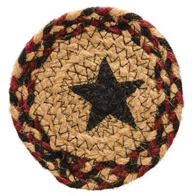 Homegifo Blackberry Star Coaster 4.5" In Multi