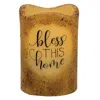 Homegifo Bless This Home Timer Pillar