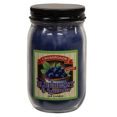 Homegifo Blueberry & Lavender 12oz. Pint Jar Candle