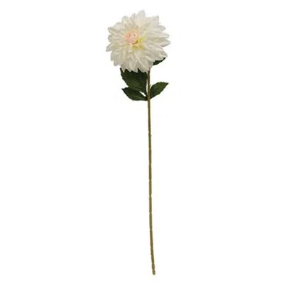 Homegifo *blushing Cream Peony Spray 29" In White
