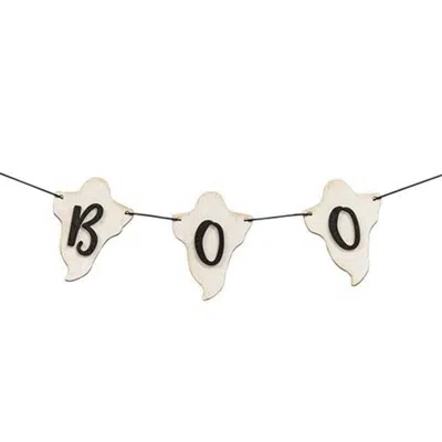 Homegifo Boo Ghost Garland In White
