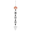 Homegifo Boo Jack & Ghost Wooden Tag Garland