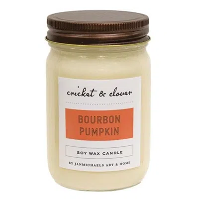 Homegifo Bourbon Pumpkin Soy Jar Candle 12 oz