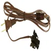 Homegifo Brown Snap-in Candelabra Socket