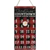Homegifo Buffalo Check Christmas Countdown Calendar