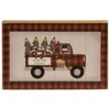Homegifo *buffalo Check Jingle Bell Express Truck Block