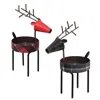 Homegifo Buffalo Check Metal Deer Tealight Holder 2 Asstd.