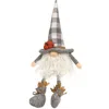Homegifo *buffalo Check Pumpkin Dangle Leg Gnome