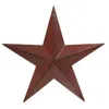 Homegifo Burgundy Barn Star 12"