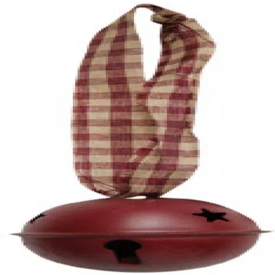 Homegifo Burgundy Jingle Bell 2" In Red