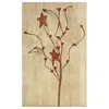 Homegifo Burgundy Pip & Star Pick 12"