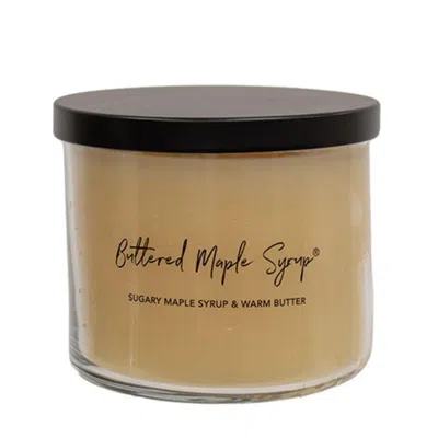 Homegifo Buttered Maple Syrup Color Changing Candle 15.5oz In Neutral