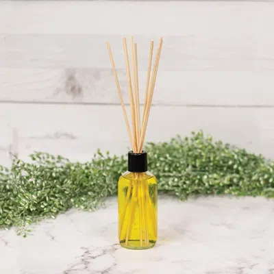 Homegifo Buttered Maple Syrup Reed Diffuser In Yellow
