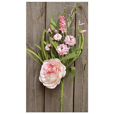 Homegifo Cabbage Rose Pick In Pink