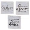 Homegifo *call It A Dream Square Block 3 Asstd.