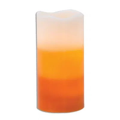 Homegifo Candy Corn Boc Pillar 6" In Multi