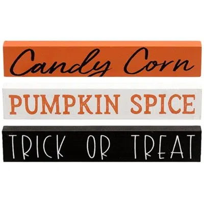 Homegifo Candy Corn Mini Stick 3 Asstd. In Black