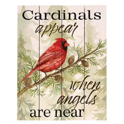 Homegifo Cardinals Appear Pallet Art In Red