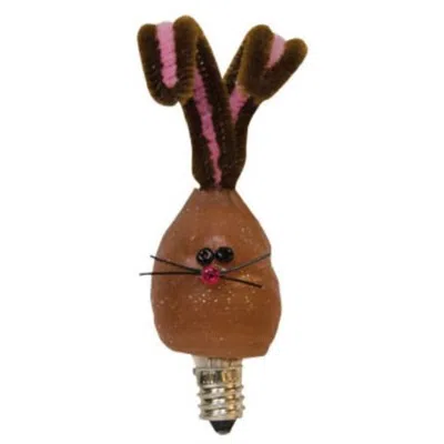 Homegifo Chocolate Bunny Bulb In Black