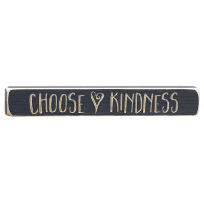 Homegifo Choose Kindness Engraved Block 12"