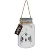 Homegifo *christmas Church Mason Jar Hanger