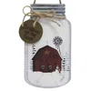 Homegifo *christmas On The Farm Mason Jar Hanger