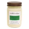 Homegifo Christmas Tree Soy Mason Jar Candle 12 oz