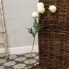 Homegifo Chrysanthemum Pompom Spray 23" White