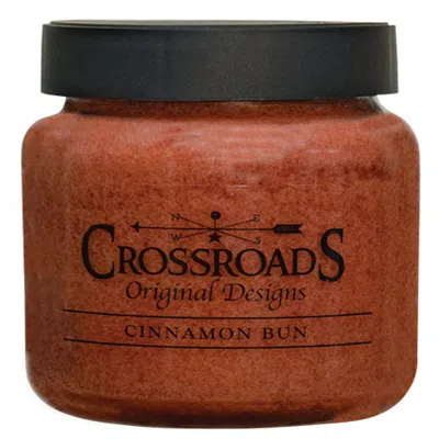 Homegifo Cinnamon Bun Jar Candle 16oz In Brown