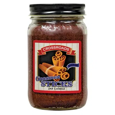 Homegifo Cinnamon Stick Pint Candle In Brown